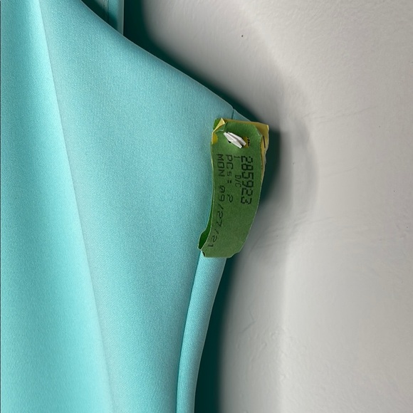 Calvin Klein Elegant Tiffany Blue Sleeveless Dress - Picture 3 of 7